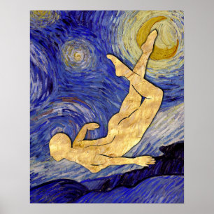 Póster Noche Vincent Van Gogh Starry