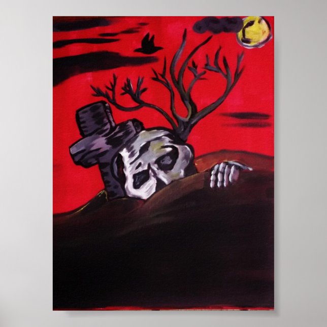 Póster Noche Zombie (Frente)