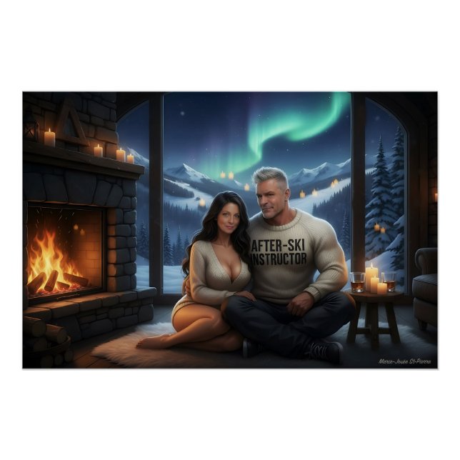 Póster Noches Acogedoras (Anverso)