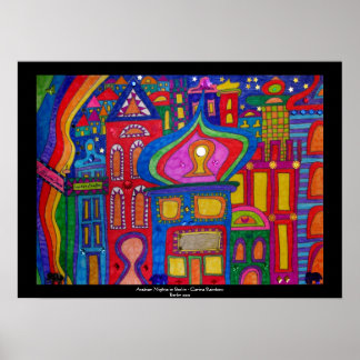 Póster Noches árabes en Poster de Berlín