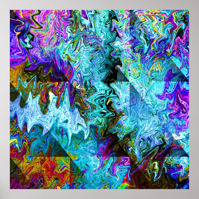 Póster Noches de luz negra..... (Frente)