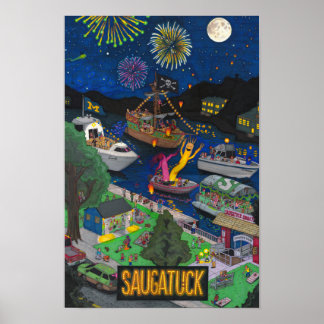Póster Noches de Saugatuck