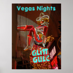 Póster Noches del centro de Las Vegas
