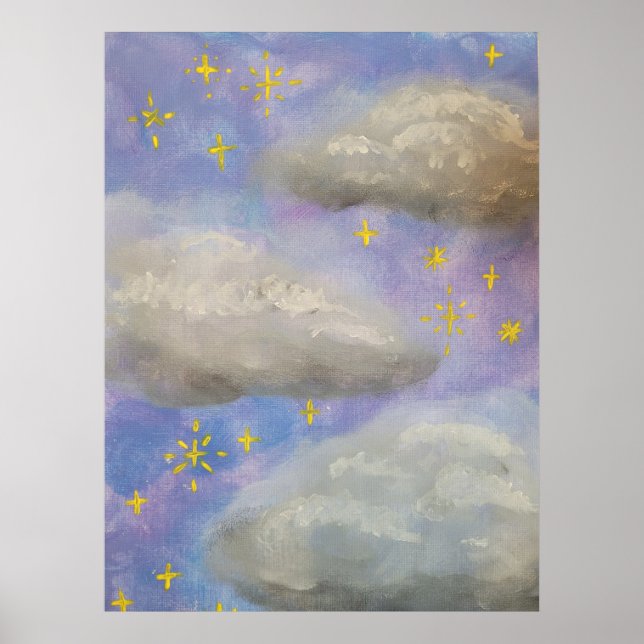 Póster Noches nubladas (Frente)