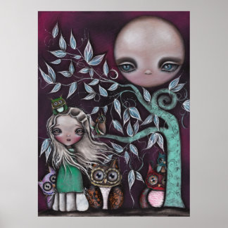 Póster Nocturnos De Las Criaturas