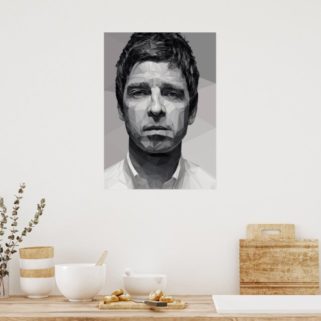 Póster Noel Gallagher (Cocina)
