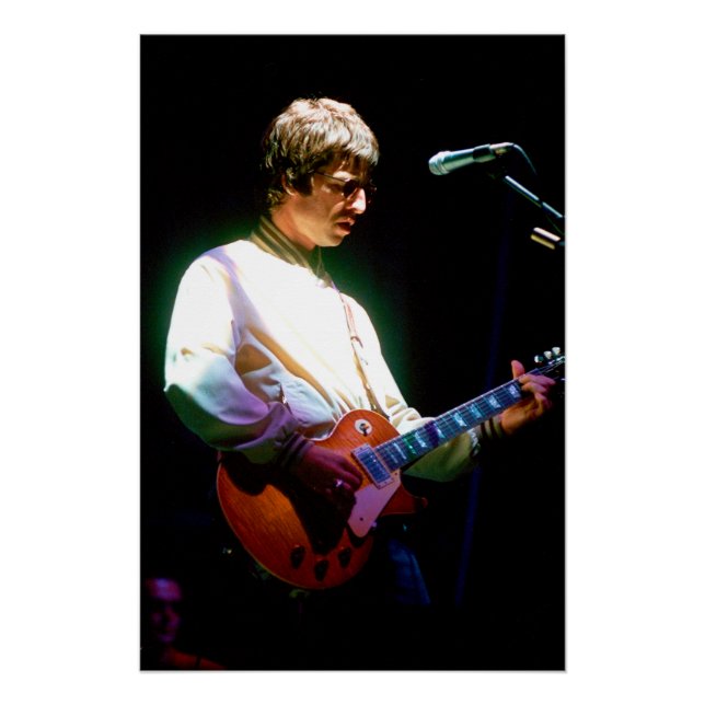 Póster Noel Gallagher Oasis Reading Rock Festival (Anverso)