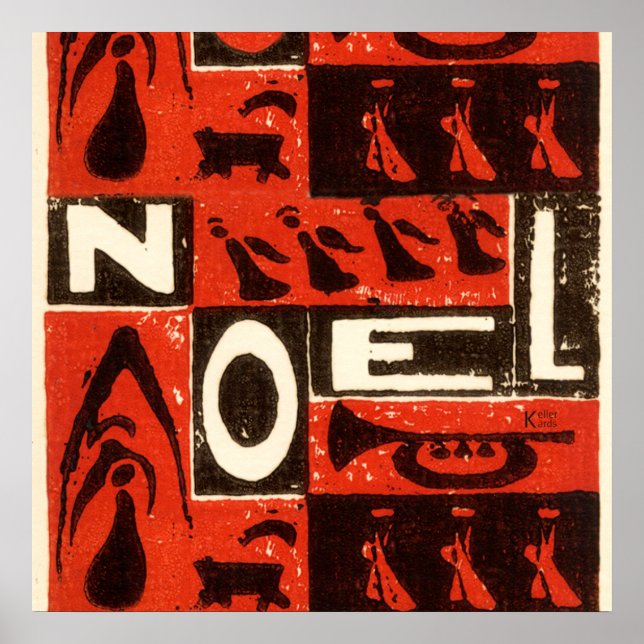 Póster Noel Red (Frente)