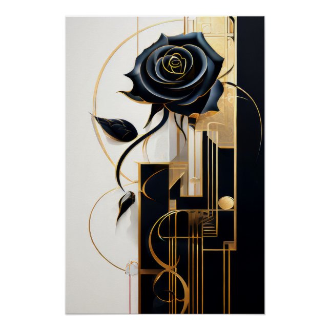 Póster Noir Blossom (Anverso)