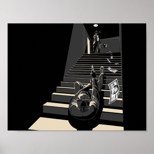 Póster Noir de películas (Frente)