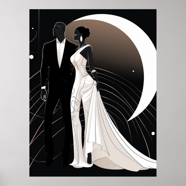 PÓSTER NOIR ELEGANCE #1 (Frente)