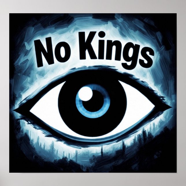 Póster NoKingsOjoMaligno (Frente)