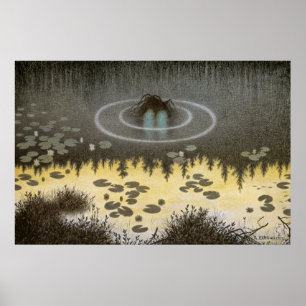 Póster Nøkken [alcohol del agua]