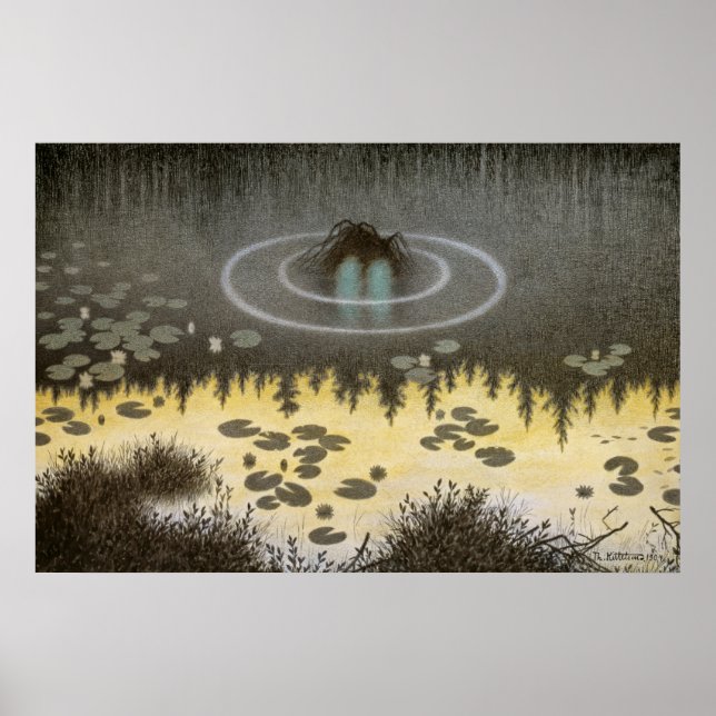 Póster Nøkken [Espíritu del agua] (Frente)