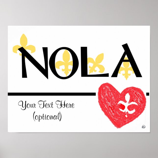 Póster NOLA Love de Lis poster (Frente)