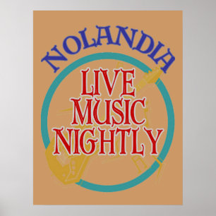 Póster Nolandia Live Music