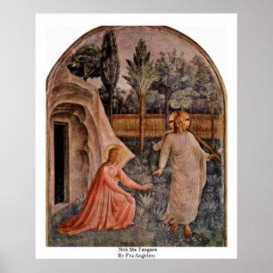Póster Noli yo Tangere por Fra Angelico