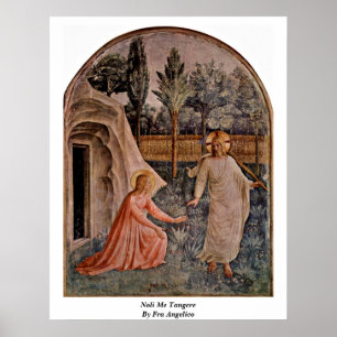 Póster Noli yo Tangere por Fra Angelico