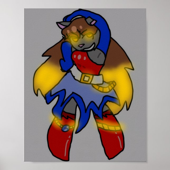 Póster Noma Kai el gato (Frente)