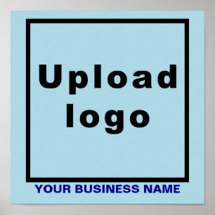 Póster Nombre comercial y logotipo en el Poster de Light