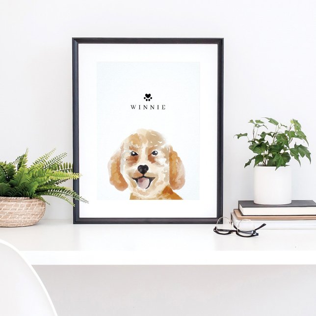Póster Nombre de perro de Ilustracion acuático Goldendood (Subido por el creador)