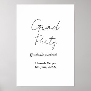 PÓSTER NOMBRE FECHA FIN DE SEMANA DE FIESTA DE GRADO SIMP