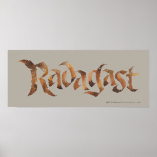Póster Nombre RADAGAST™ texturado