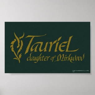 Póster nombre TAURIEL™