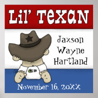 Nombre y fecha de nacimiento personalizados de Lil