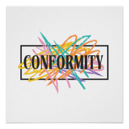 Póster Non-Conformity