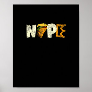 Póster Nope No Kings In America We The People Política