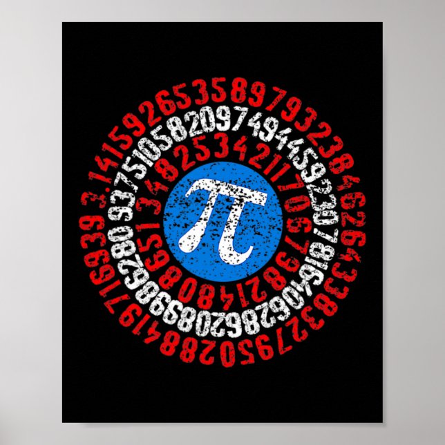 Póster Nope Pi Day Funny Face Mask Student Quaran (Frente)