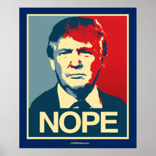 PÓSTER NOPE TRUMP