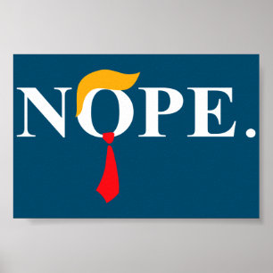 Póster Nope Trump