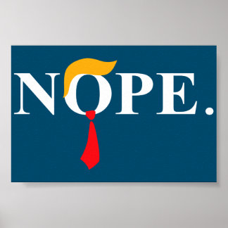Póster Nope Trump