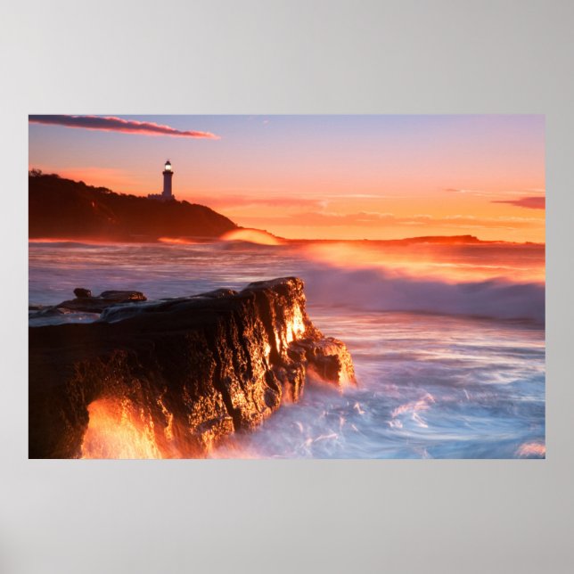 Póster Norah Head Lighthouse | Soldiers Beach, Australia (Frente)
