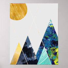 Poster nórdico, arte mural nórdico, arte escandina