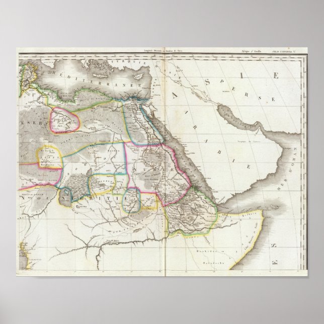 Póster Noreste de África (Frente)