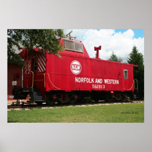 Póster Norfolk and Western Poster