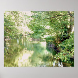 Póster Norfolk River Scene