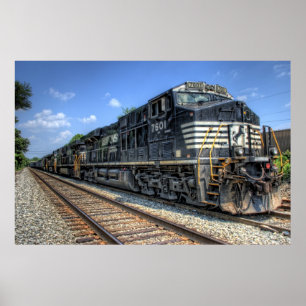 Póster Norfolk Southern en HDR