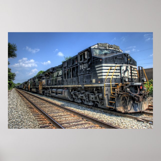 Póster Norfolk Southern en HDR (Frente)