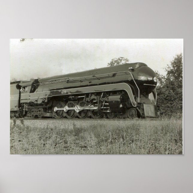 Póster Norfolk y Western 611 (Frente)