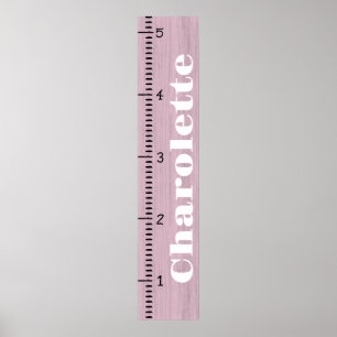 Póster Norma sobre la tabla de crecimiento femenina perso