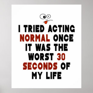 Póster Normal de intersección