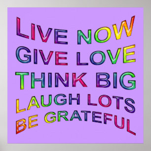 Póster Normas De Vida