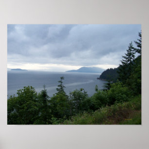 Póster Noroeste pacífico, poster