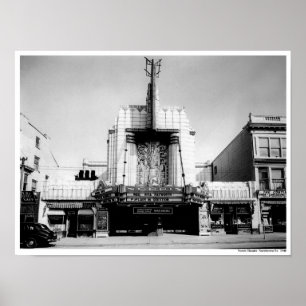 Póster Norris Theater Norristown Pa