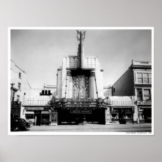 Póster Norris Theater Norristown Pa
