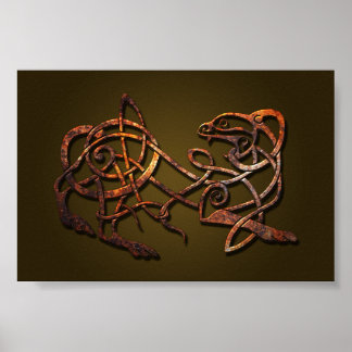 Póster Norse Lion